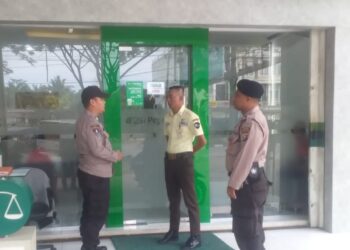 Patroli KRYD Polsek Pangkalan Kerinci Sasar Perbankan dan Pusat Transaksi, Antisipasi C3