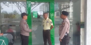 Patroli KRYD Polsek Pangkalan Kerinci Sasar Perbankan dan Pusat Transaksi, Antisipasi C3