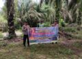 Polsek Pangkalan Lesung Gencar Sosialisasikan Maklumat Kapolda Riau tentang Karhutla