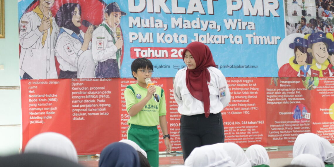 Menumbuhkan Kepedulian Sejak Dini, PMI Jakarta Timur Gelar Diklat PMR 2026