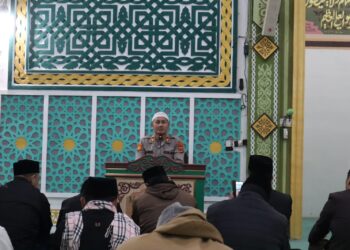 Safari Subuh Di Masjid Ruhama, Kapolsek Bebesen Ajak Orang Tua Lebih Peduli Terhadap Anak