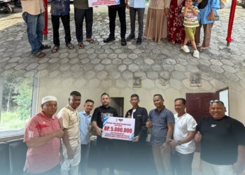 Ketua DPP Elang3 Hambalang Riau Salurkan Berbagai Bantuan untuk Masyarakat Jelang Tradisi Mandi Balimau Kasai