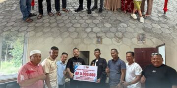 Ketua DPP Elang3 Hambalang Riau Salurkan Berbagai Bantuan untuk Masyarakat Jelang Tradisi Mandi Balimau Kasai