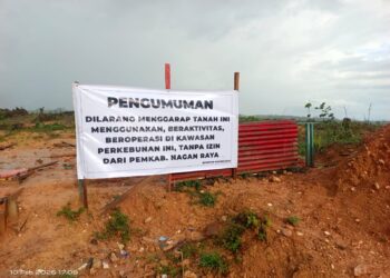Palang Penghentian PT KIM Kembali Dirusak, Ketegasan Pemda Nagan Raya Tak Dihormati
