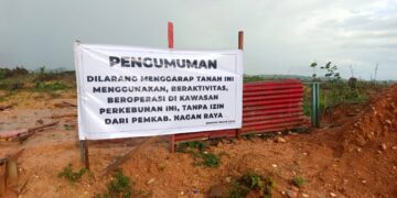 Palang Penghentian PT KIM Kembali Dirusak, Ketegasan Pemda Nagan Raya Tak Dihormati