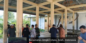 Bupati Aceh Singkil Buka Kegiatan Gotong Royong Bersama Kodim 0109/Aceh Singkil