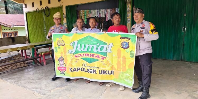 Jumat Curhat Polsek Ukui, Wujud Nyata Polri Hadir dan Mendengar Aspirasi Masyarakat