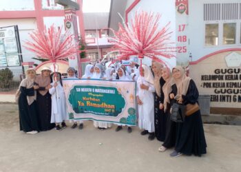 Siswa SDN 6 Matangkuli Melaksanakan Karnaval Ramadhan