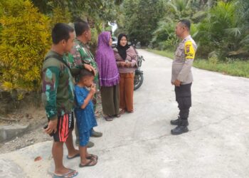 Perkuat Soliditas, TNI–Polri di Langgam Pererat Sinergi Lewat Silaturahmi