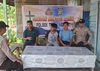 Polisi Tampung Keluhan Warga Lewat Program Minggu Kasih di Teluk Meranti