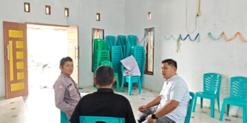 Minggu Kasih di Kerumutan, Polisi Ajak Jemaat Perkuat Toleransi dan Kamtibmas