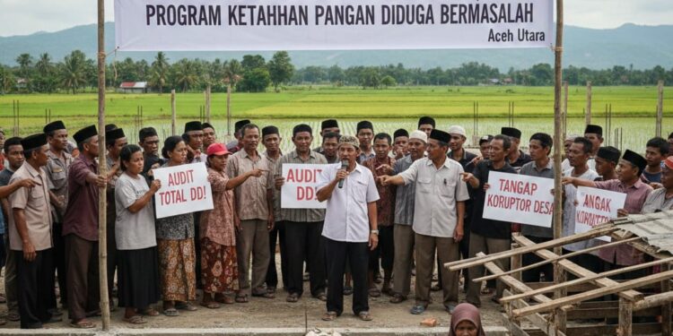 Kinerja Geusyik Rangkaya Dipertanyakan, Proyek 2025 Mangkrak, PKP Diduga Bermasalah    