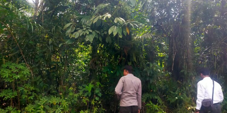 Polsek Pangkalan Kuras Patroli Karhutla di Sorek Satu