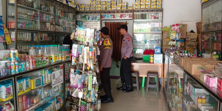 Polsek Pangkalan Lesung Gelar Patroli Dialogis, Antisipasi Kejahatan C3