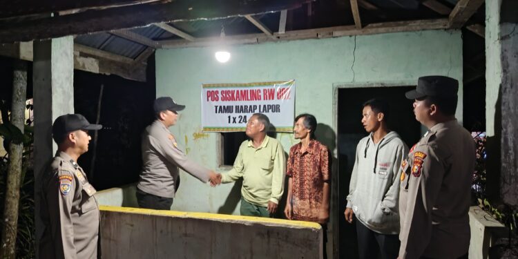 Polsek Pangkalan Kuras Cek Pos Kamling, Tingkatkan Keamanan dan Kedekatan dengan Masyarakat
