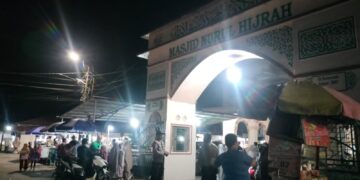 Polsek Pangkalan Kerinci Gelar Patroli Sholat Tarawih, Pastikan Keamanan Masyarakat Ramadan 1447 H