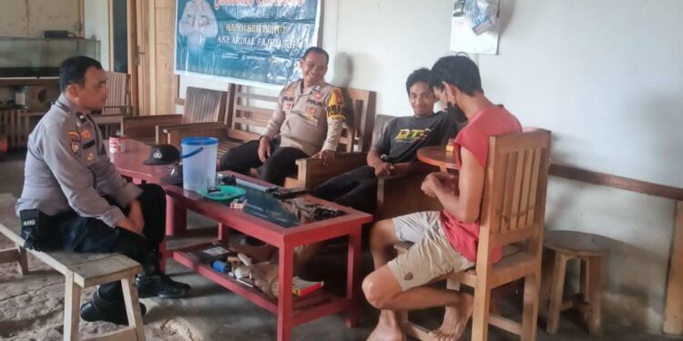 Jumat Curhat Polsek Bunut, Warga Diajak Aktif Jaga Kamtibmas Saat Ramadhan