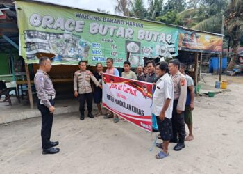 Polsek Pangkalan Kuras Dengarkan Aspirasi Warga Lewat Jumat Curhat