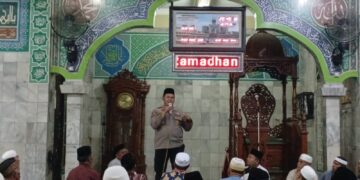 Tarawih Keliling Kapolsek Kampar Ajak Masyarakat Jaga Kamtibmas dan Perangi Narkoba