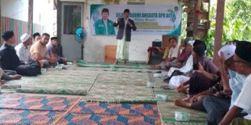 Silaturahmi Tgk.Fadli S.Sos.I.M.P.D (Waled landeng) Dengan Konstituensnya