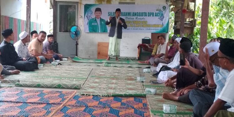 Silaturahmi Tgk.Fadli S.Sos.I.M.P.D (Waled landeng) Dengan Konstituensnya