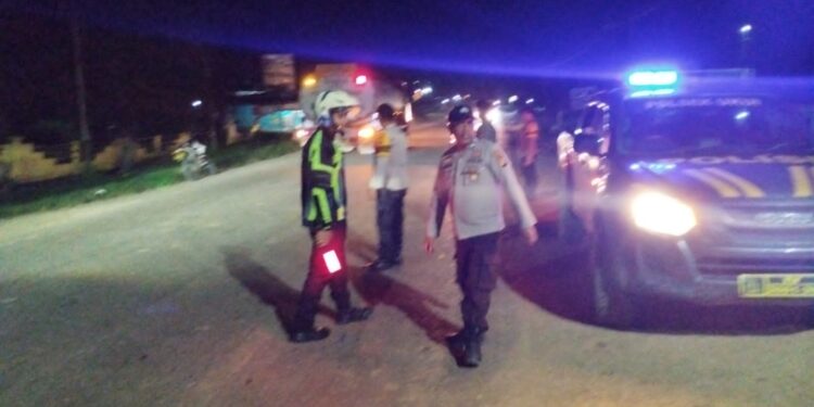 Polsek Ukui Gelar Patroli C3 dan Blue Light di Bulan Ramadhan