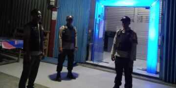 Patroli Malam, Polsek Langgam Intensifkan KRYD Cegah Gangguan Kamtibmas