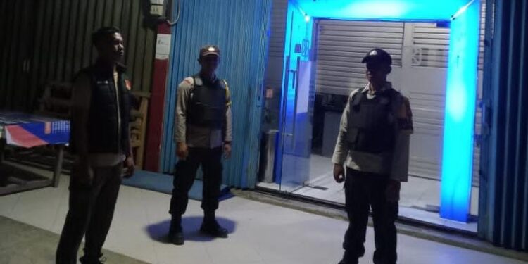 Patroli Malam, Polsek Langgam Intensifkan KRYD Cegah Gangguan Kamtibmas