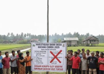 Aroma Korupsi Menguap, Warga Pertanyakan Kejujuran Geusyik Matang Cibrek