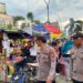 Polisi Amankan Pasar Ramadhan di Sorek Pelalawan, Pastikan Lalin Lancar dan Aman