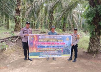 Patroli Cegah Karhutla dan Edukasi Masyarakat Pangkalan Lesung