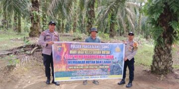 Patroli Cegah Karhutla dan Edukasi Masyarakat Pangkalan Lesung