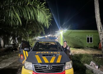 Polsek Pangkalan Kerinci Gelar Himbauan Sahur Ramadhan 1447 H, Tingkatkan Kepercayaan Publik