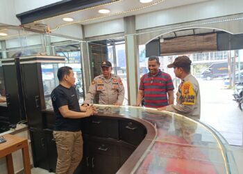 Polsek Pangkalan Kuras Gelar KRYD Patroli Antisipasi Curat, Curas, dan Curanmor