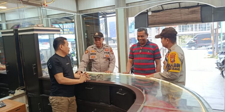 Polsek Pangkalan Kuras Gelar KRYD Patroli Antisipasi Curat, Curas, dan Curanmor