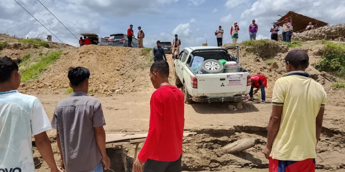 Buka Puasa Bersama Dan Penyaluran Pangan Untuk Warga Di Dusun Rantau Panjang