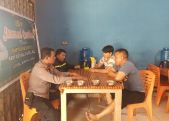 Polsek Bunut Gelar Jumat Curhat, Bahas Narkoba hingga Karhutla Jelang Ramadhan