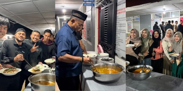 Kuah Beulangong Perekat Silaturahmi: Nifsu Syaban Dan Syukuran Capaian Pegawai Rutan Takengon