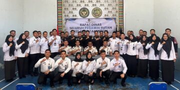 Pelaksanaan Rapat Dinas Pegawai Rutan Takengon