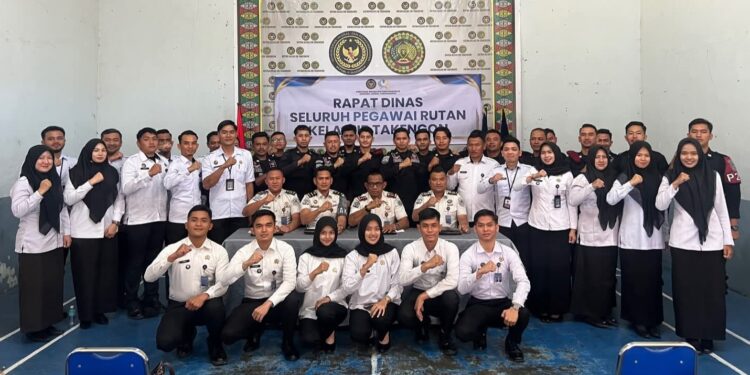 Pelaksanaan Rapat Dinas Pegawai Rutan Takengon