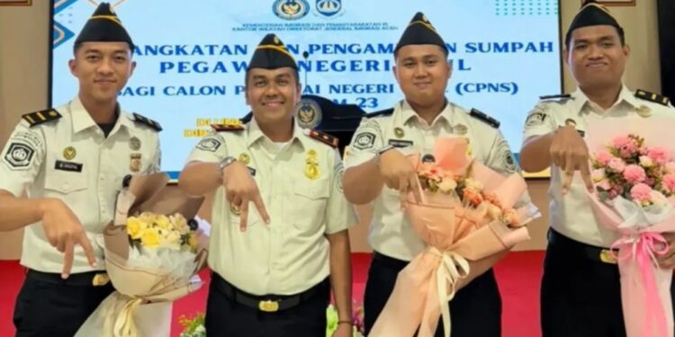 Teuku Teguh Abdi Hadiri Pelantikan PNS Kantor Imigrasi Kelas III Non TPI Takengon