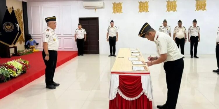 Kantor Imigrasi Takengon Mengikuti Penandatanganan Pakta Integritas Menuju WBK Dan WBBM