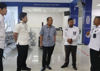 Kantor Imigrasi Takengon Terima Karya WBP Rutan Bener Meriah 