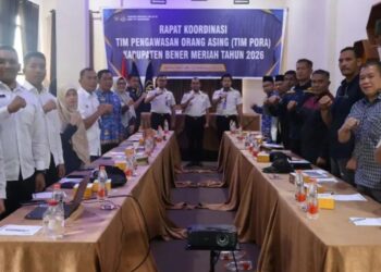 Kantor Imigrasi Takengon Gelar Rakor Tim Pengawasan Orang Asing Di Bener Meriah
