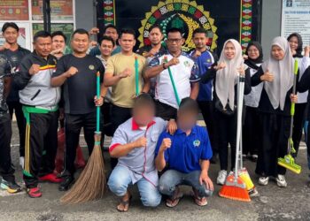 Menyambut Ramadhan, Karutan Takengon Beserta Jajaran Melaksanakan Gotong Royong