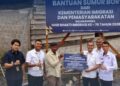 Perduli Bencana, Kepala Kantor Imigrasi Takengon Serahkan Bantuan Sumur Bor 