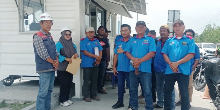 Perkuat Sinergi Pengurus Baru AGN FC-FSP-NIBA-SPSI PUK Palas Lakukan Audiensi ke Pengelola Gudang