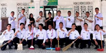 Lapas Narkotika Langsa Gelar Aksi Bersih Masjid Sambut Ramadhan 