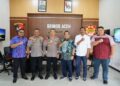 PTPN IV Regional VI Sambangi Dansat Brimob Polda Aceh