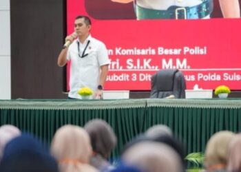 Akbp Jufri. S. Ik. M. M Tampil Sebagai Pemateri Dalam kegiatan Ramadhan Leadership Camp